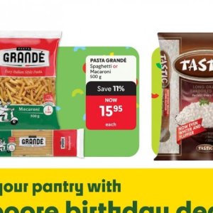 Spaghetti at Makro