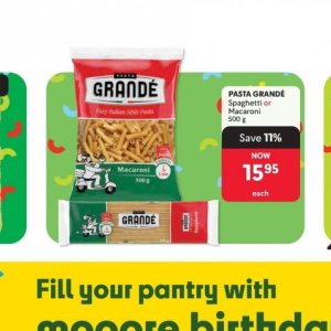 Pasta at Makro