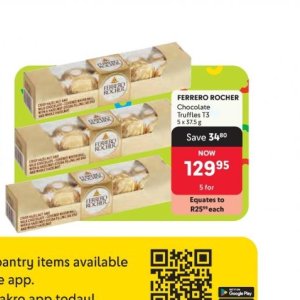  ferrero at Makro