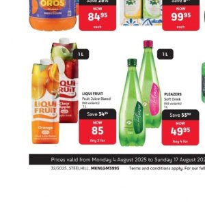 Juice at Makro