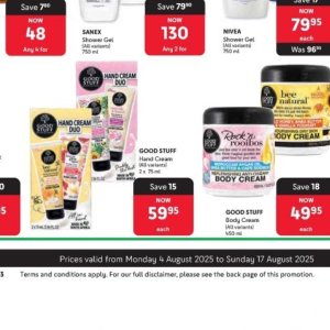 Hand cream at Makro