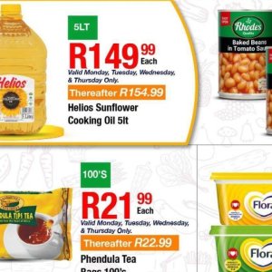 Sunflower oil at Take n Pay