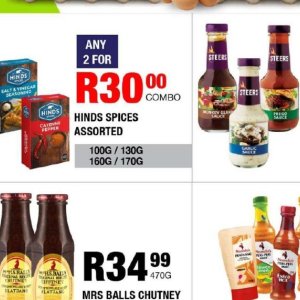 Spices at Take n Pay
