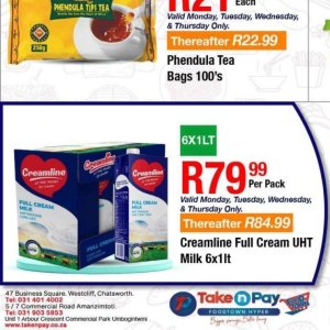 Cream at Take n Pay