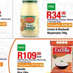 Mayonnaise at Take n Pay