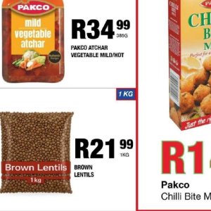 Lentils at Take n Pay