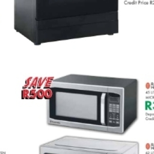 Microwave oven at Beares