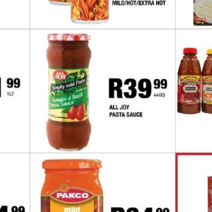 Pasta at Take n Pay