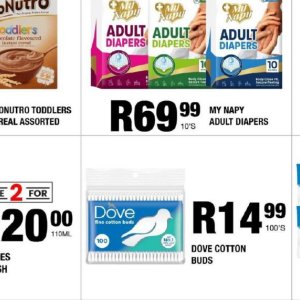 Cotton buds at Take n Pay