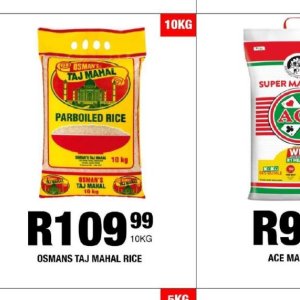 Rice at Take n Pay