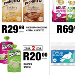 Cereal at Take n Pay