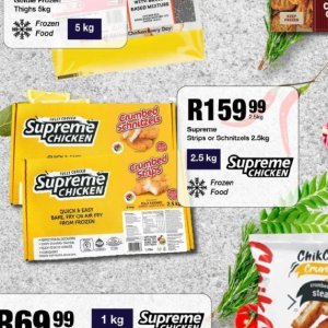 Schnitzel at Take n Pay