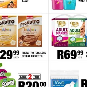 Cereal at Take n Pay