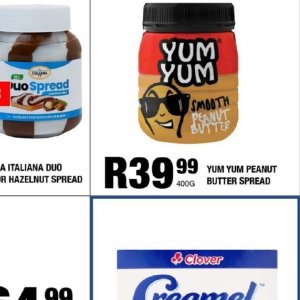 Peanut butter at Take n Pay