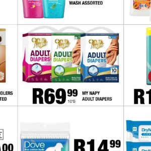 Diapers at Take n Pay