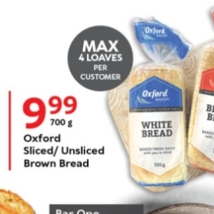 Bread at Oxford freshmarket