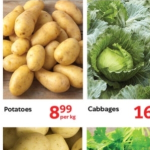 Potatoes at Oxford freshmarket