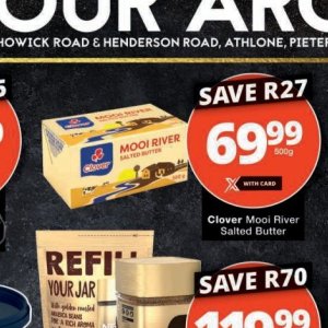 Butter at Checkers