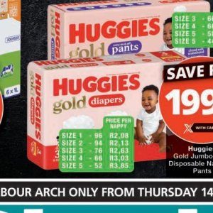 Diapers at Checkers
