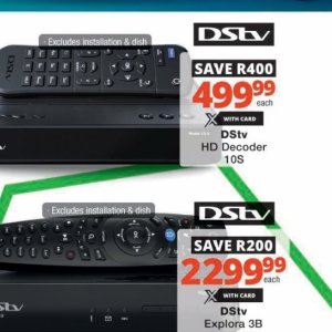 Digital TV decoder at Checkers Hyper