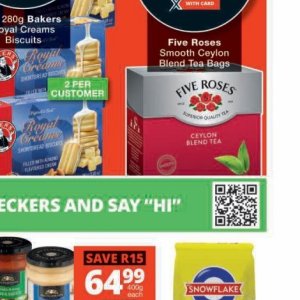 Tea at Checkers