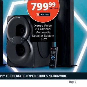 Speaker at Checkers Hyper