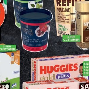 Yoghurt at Checkers