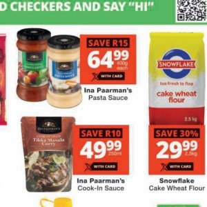 Pasta at Checkers