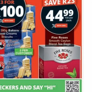 Tea at Checkers