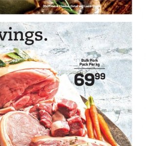 Pork at Pick n Pay Hyper