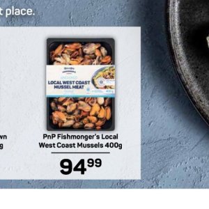 Mussels at Pick n Pay Hyper