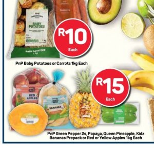 Carrots at Pick n Pay Hyper