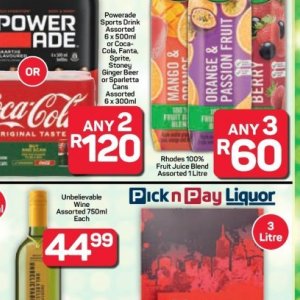 Juice at Pick n Pay Hyper