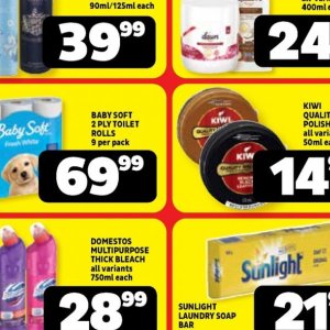 Toilet rolls at Usave