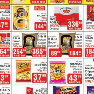 Sugar at Kit Kat Cash&Carry