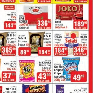 Sugar at Kit Kat Cash&Carry