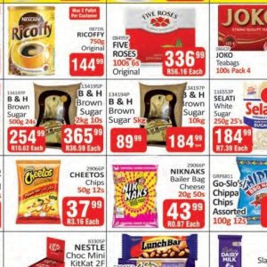 Sugar at Kit Kat Cash&Carry
