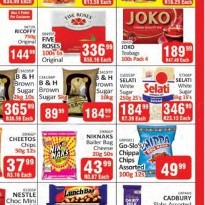 Sugar at Kit Kat Cash&Carry