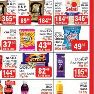 Chips at Kit Kat Cash&Carry