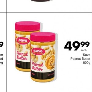 Peanut butter at Save Hyper