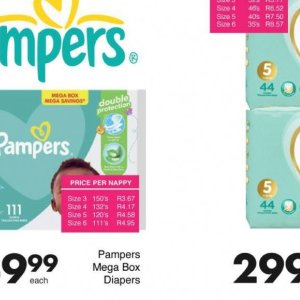 Diapers pampers  at Save Hyper