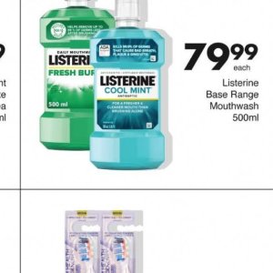 Mouthwash listerine  at Save Hyper