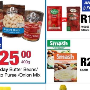 Purees at Take n Pay