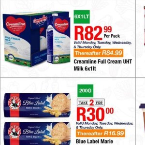Cream at Take n Pay