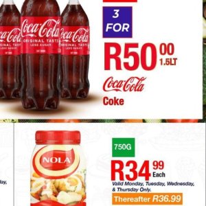 Cola at Take n Pay