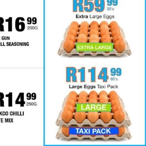 Eggs at Take n Pay