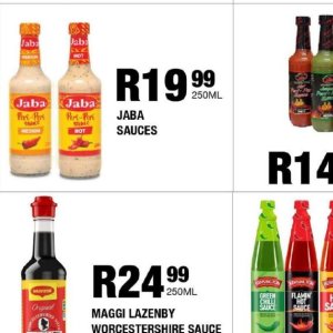 Sauces at Take n Pay