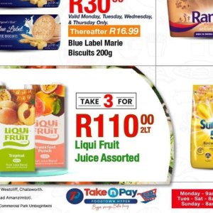 Juice at Take n Pay