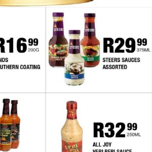 Sauces at Take n Pay
