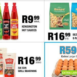 Sauces at Take n Pay